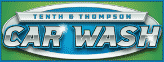 Tenth & Thompson Car Wash logo